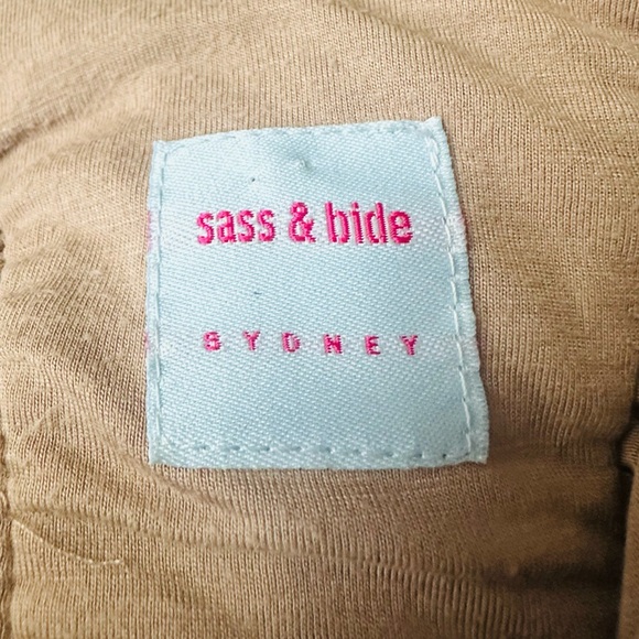 Vintage Sass & Bide worn by Jessica Simpson, taupe colour, very beautiful used. - Picture 4 of 7